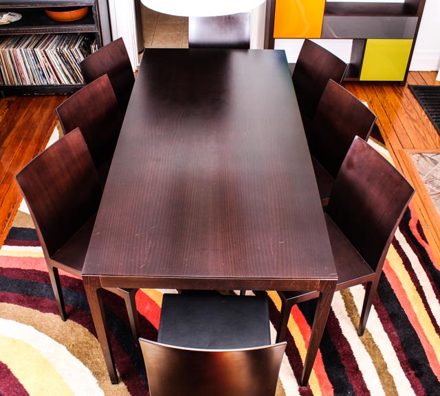 DWR Contemporary "Anna" Birch Dining Table