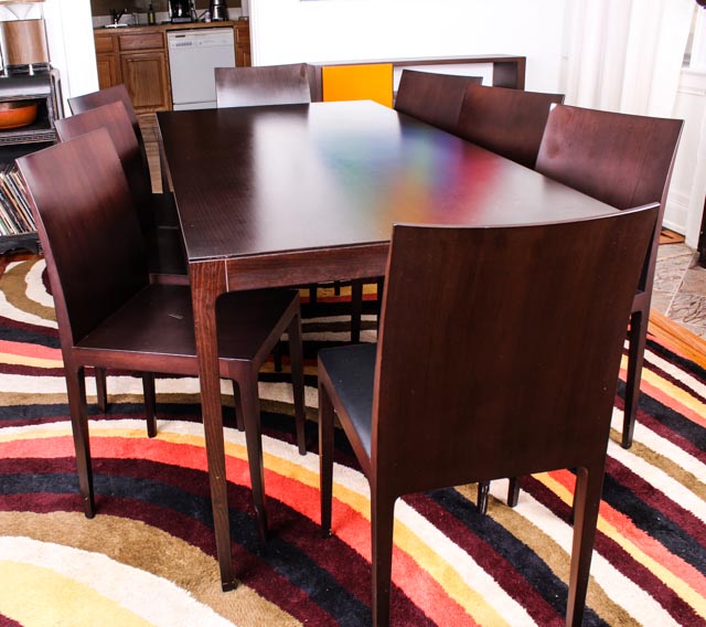 DWR Contemporary "Anna" Birch Dining Table