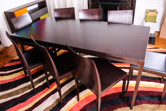 DWR Contemporary "Anna" Birch Dining Table