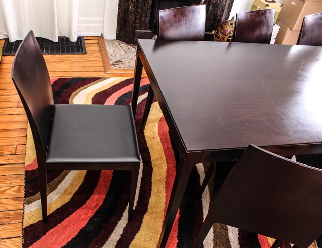 DWR Contemporary "Anna" Birch Dining Table