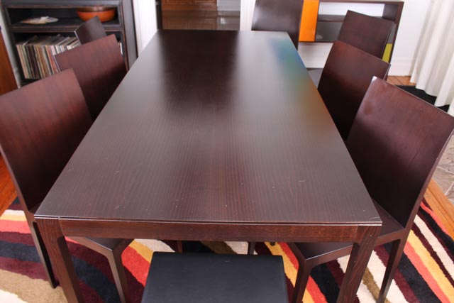 DWR Contemporary "Anna" Birch Dining Table