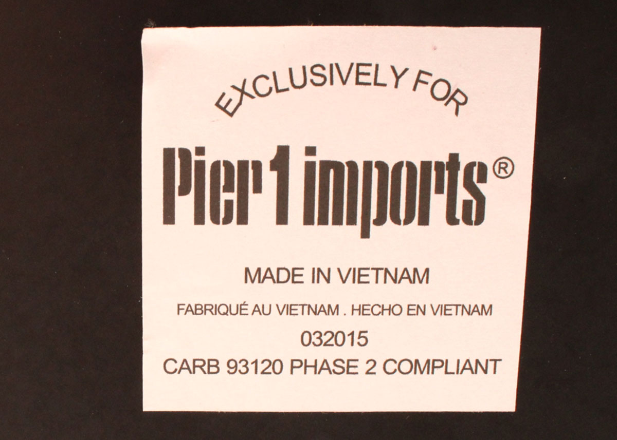 Pier 1 Imports Mother of Pearl Round Coffee Table