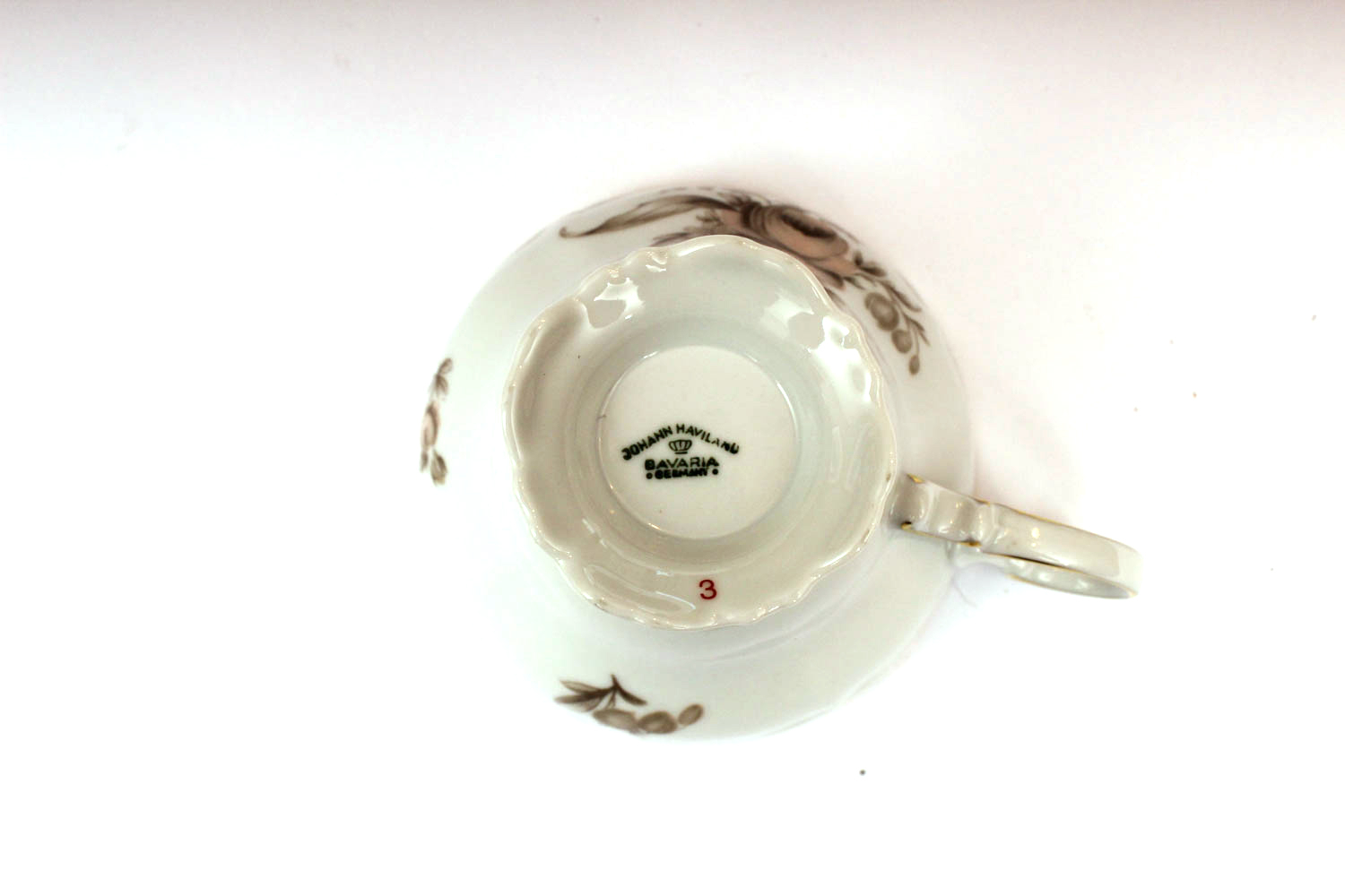 Johann Haviland "Sepia Rose" China Set for Eight