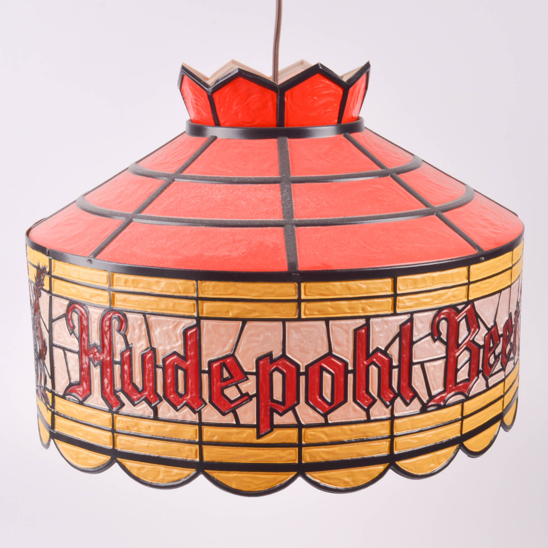 Hudepohl Beer Hanging Light