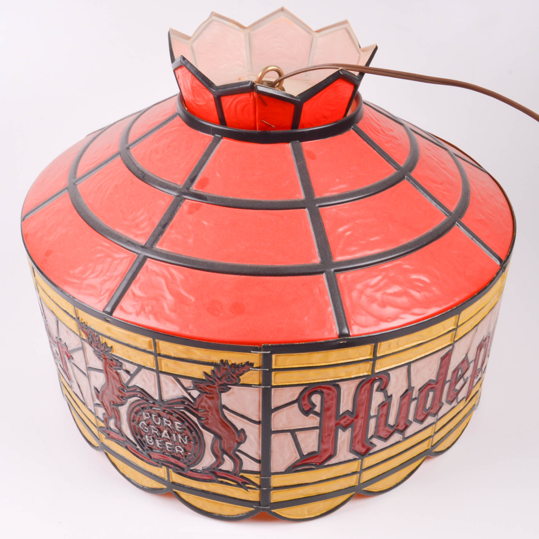 Hudepohl Beer Hanging Light