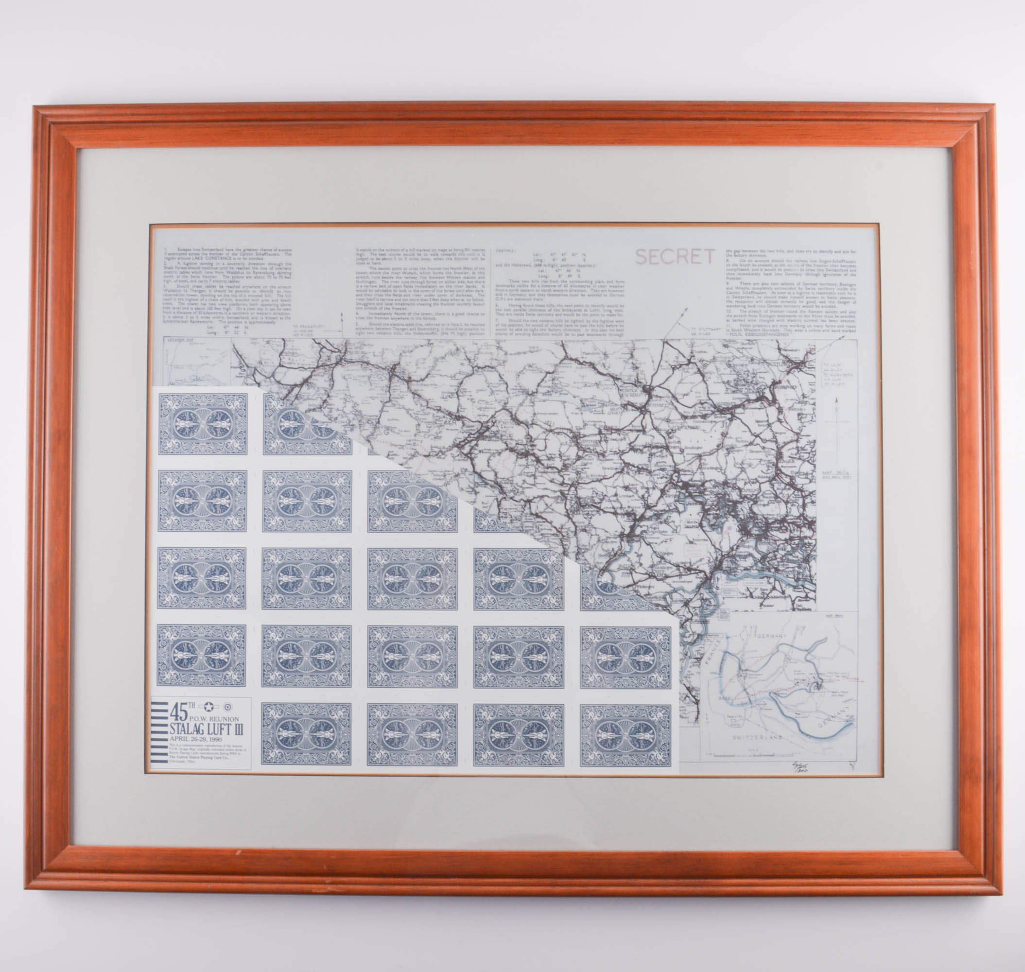 U.S. Playing Card Co. Commemorative WWII P.O.W. Escape Map Collection