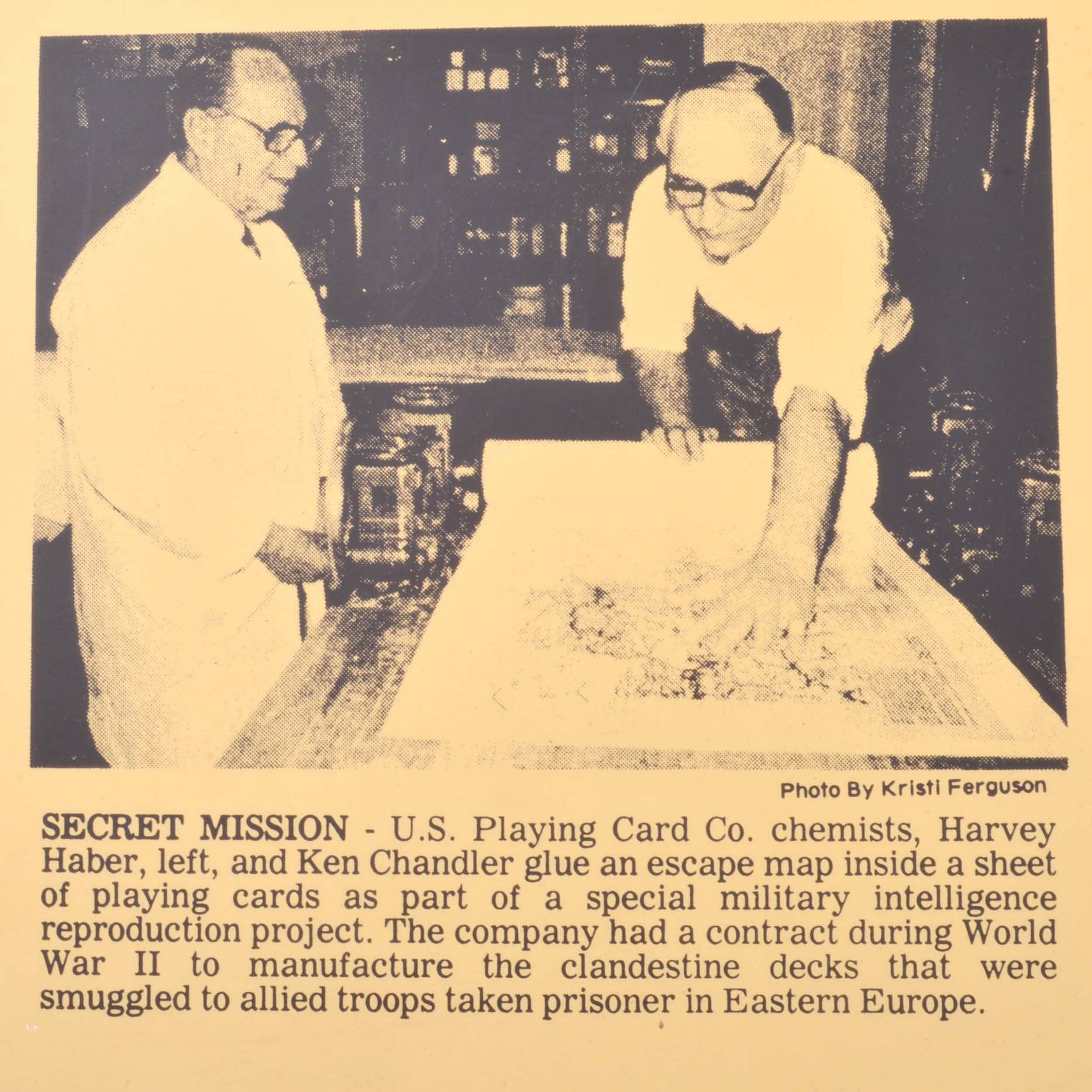 U.S. Playing Card Co. Commemorative WWII P.O.W. Escape Map Collection