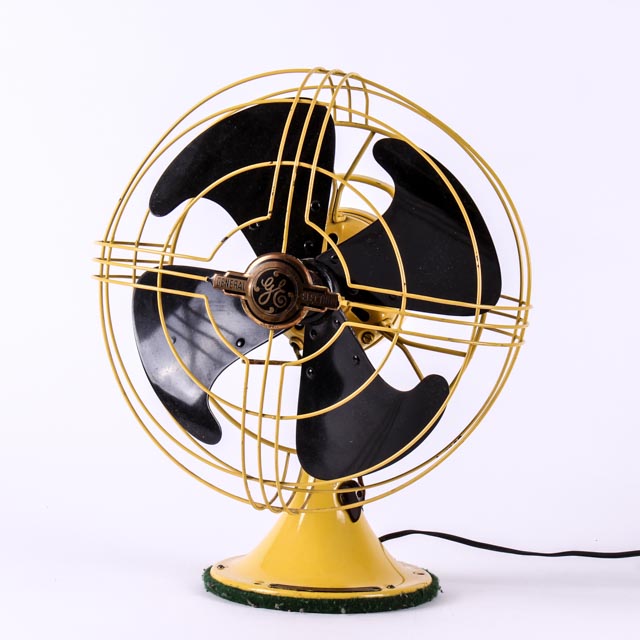Vintage 1930s General Electric Vortalex Desk Fan