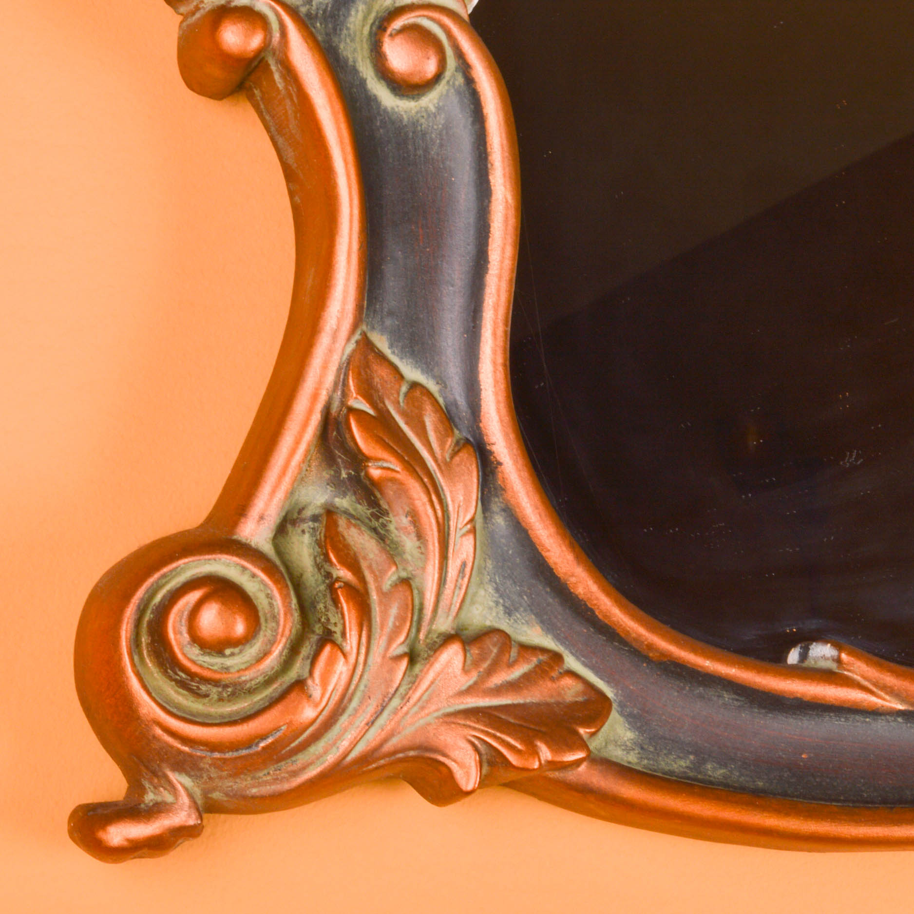 Large Victorian Style Wall Mirror