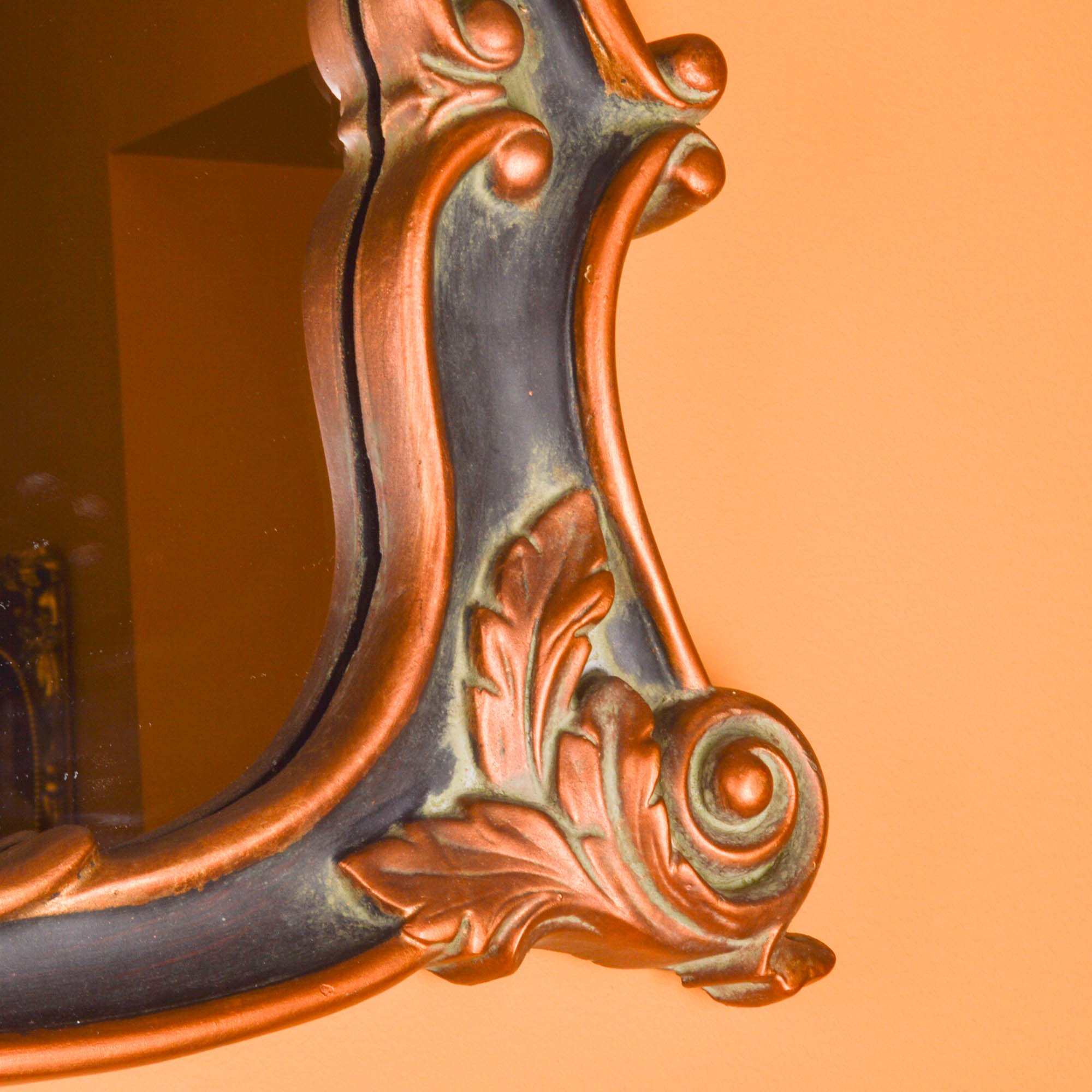 Large Victorian Style Wall Mirror