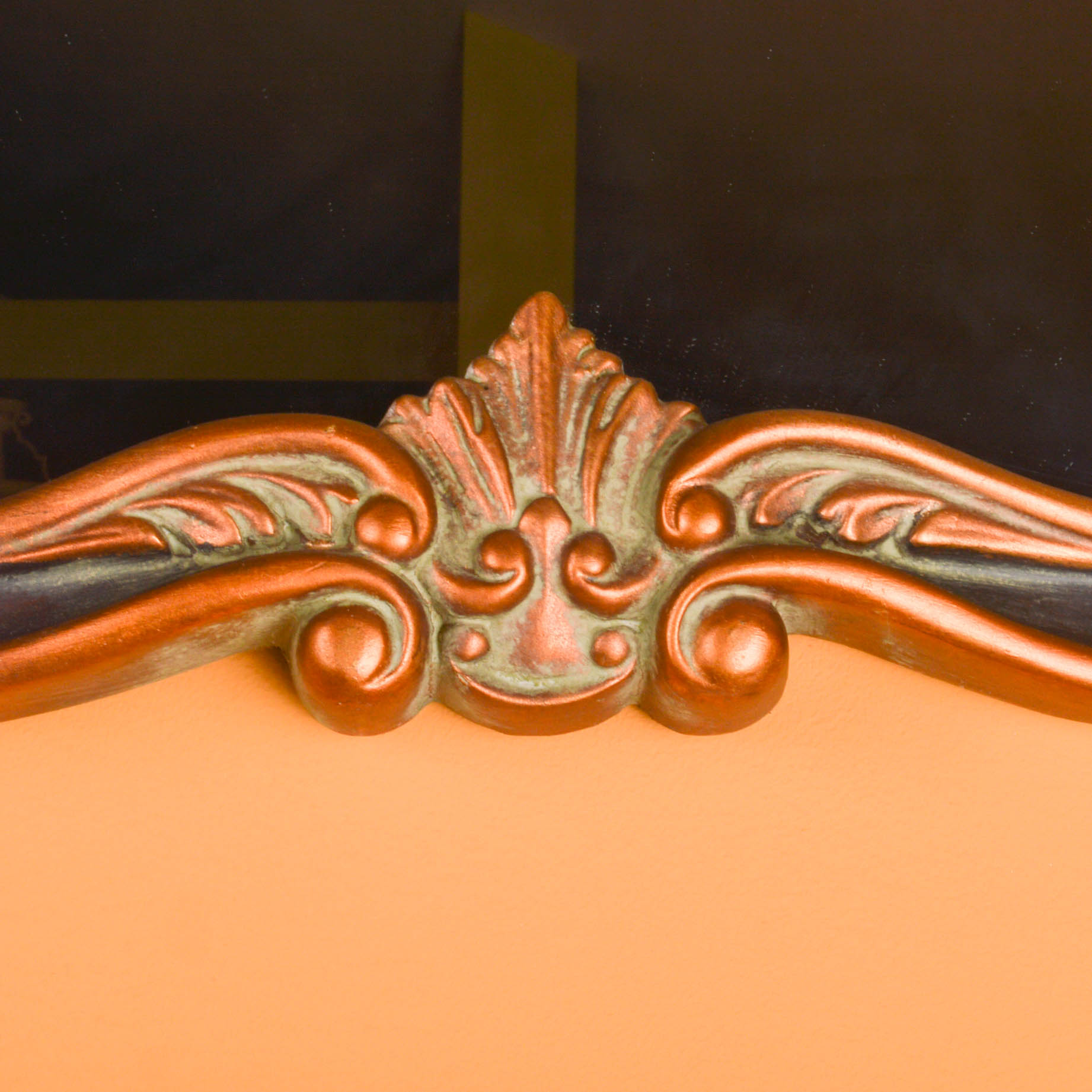 Large Victorian Style Wall Mirror