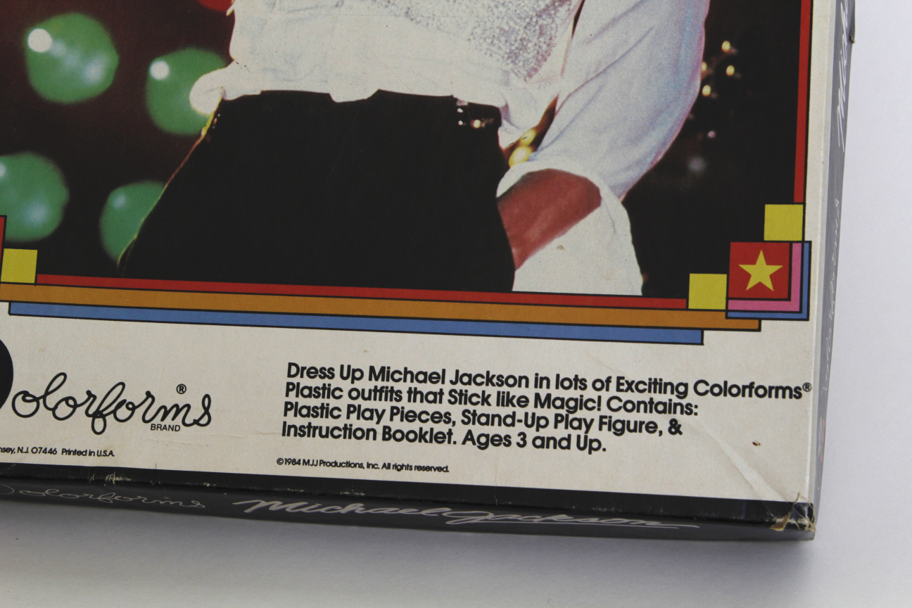 "Michael Jackson" Dress-Up Set by Colorforms