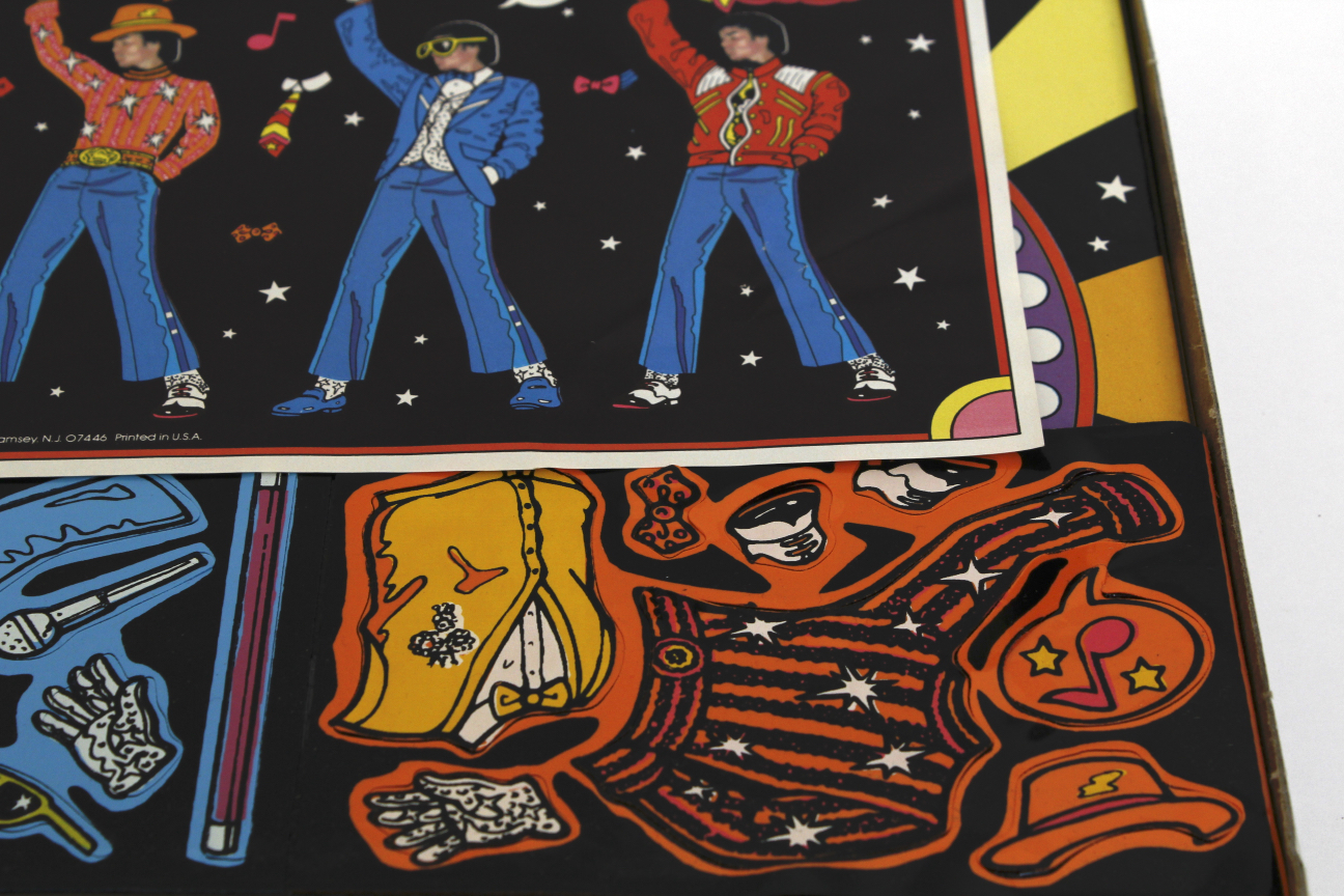 "Michael Jackson" Dress-Up Set by Colorforms