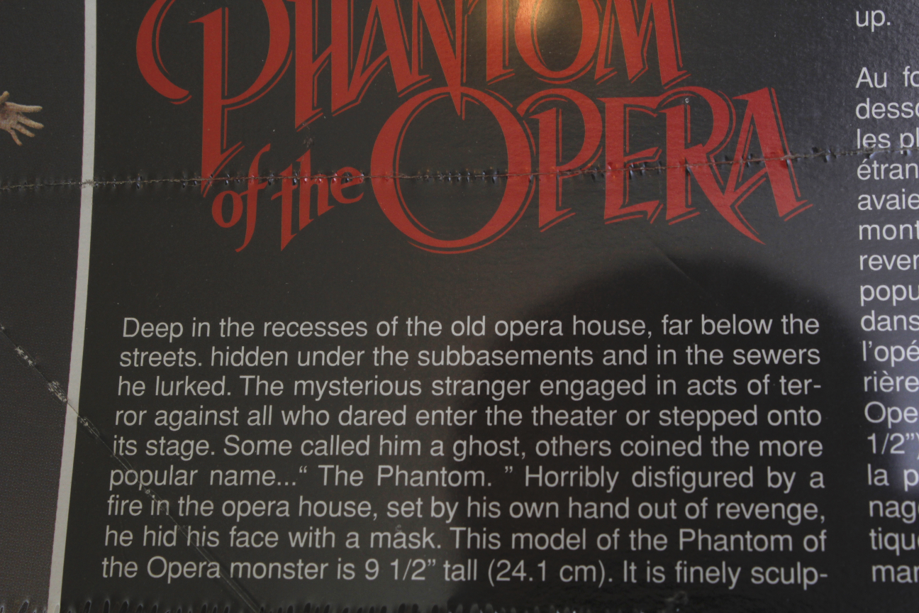 "Phantom of the Opera" Puzzle by Monogram