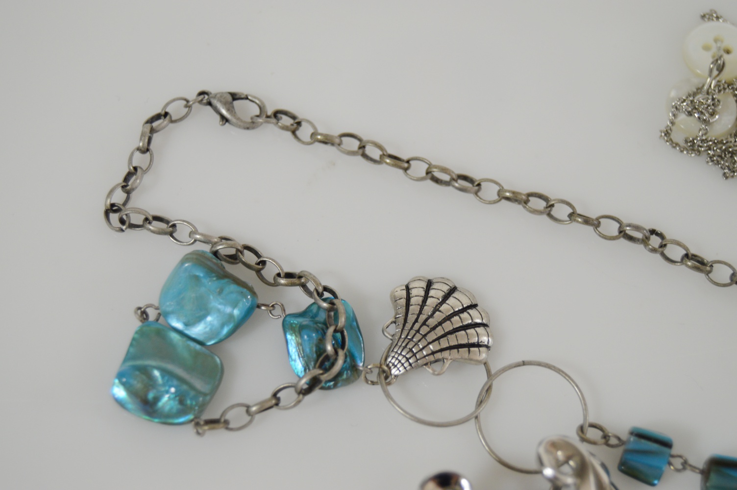 Costume Jewelry with Blue Stones