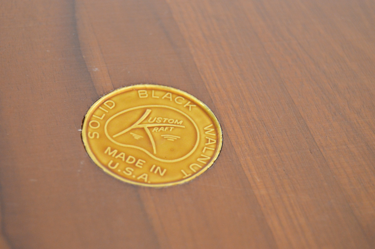 Mid Century Walnut and Myrtlewood Salad Bowls, Couroc Tray