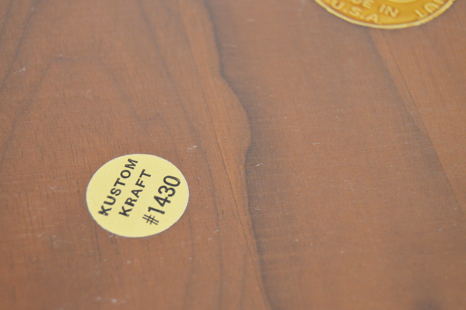 Mid Century Walnut and Myrtlewood Salad Bowls, Couroc Tray