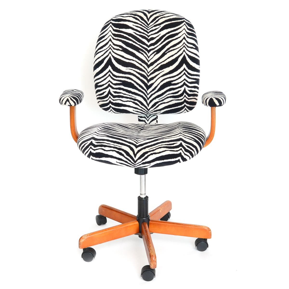 Zebra Print Office Chair