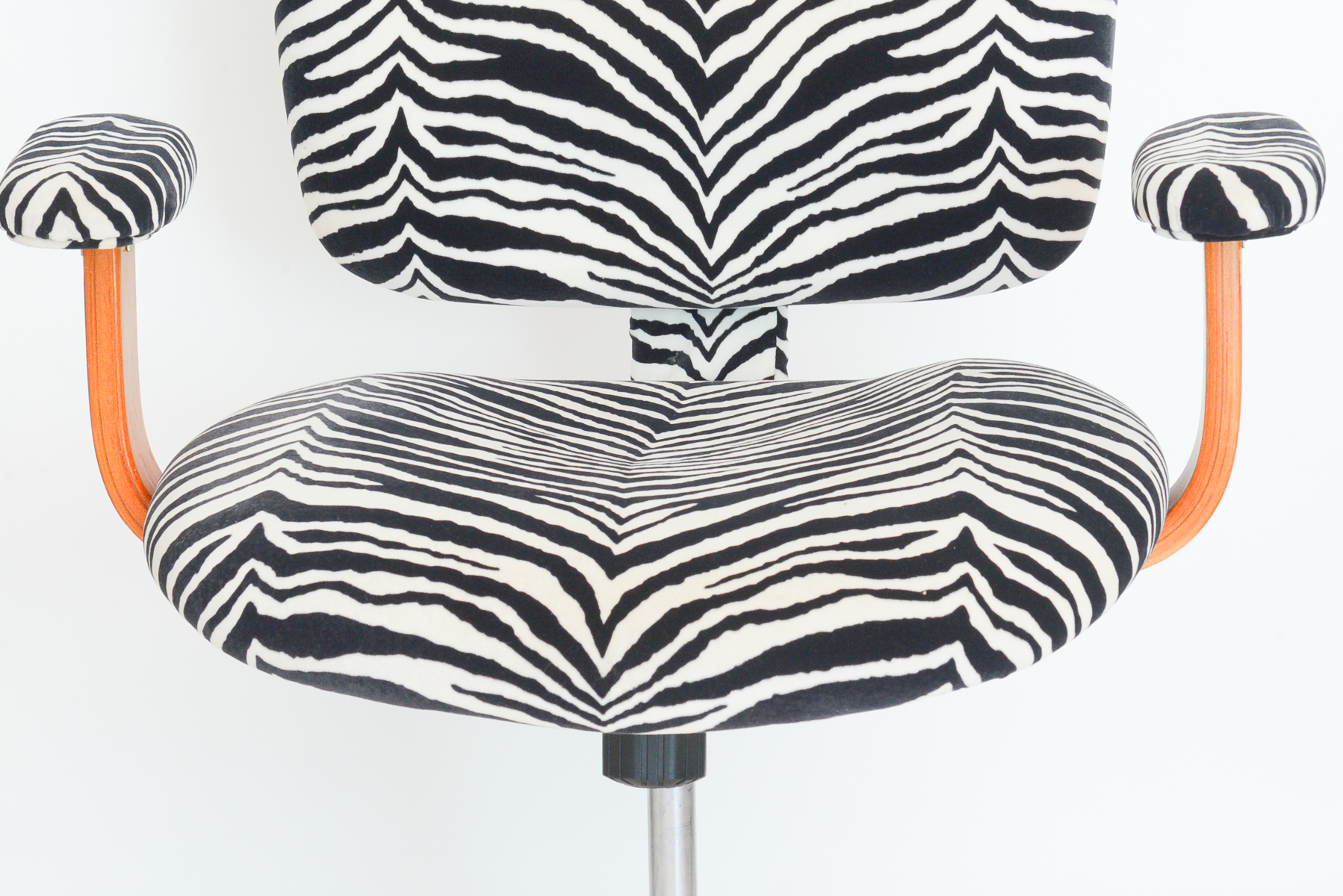 Zebra Print Office Chair