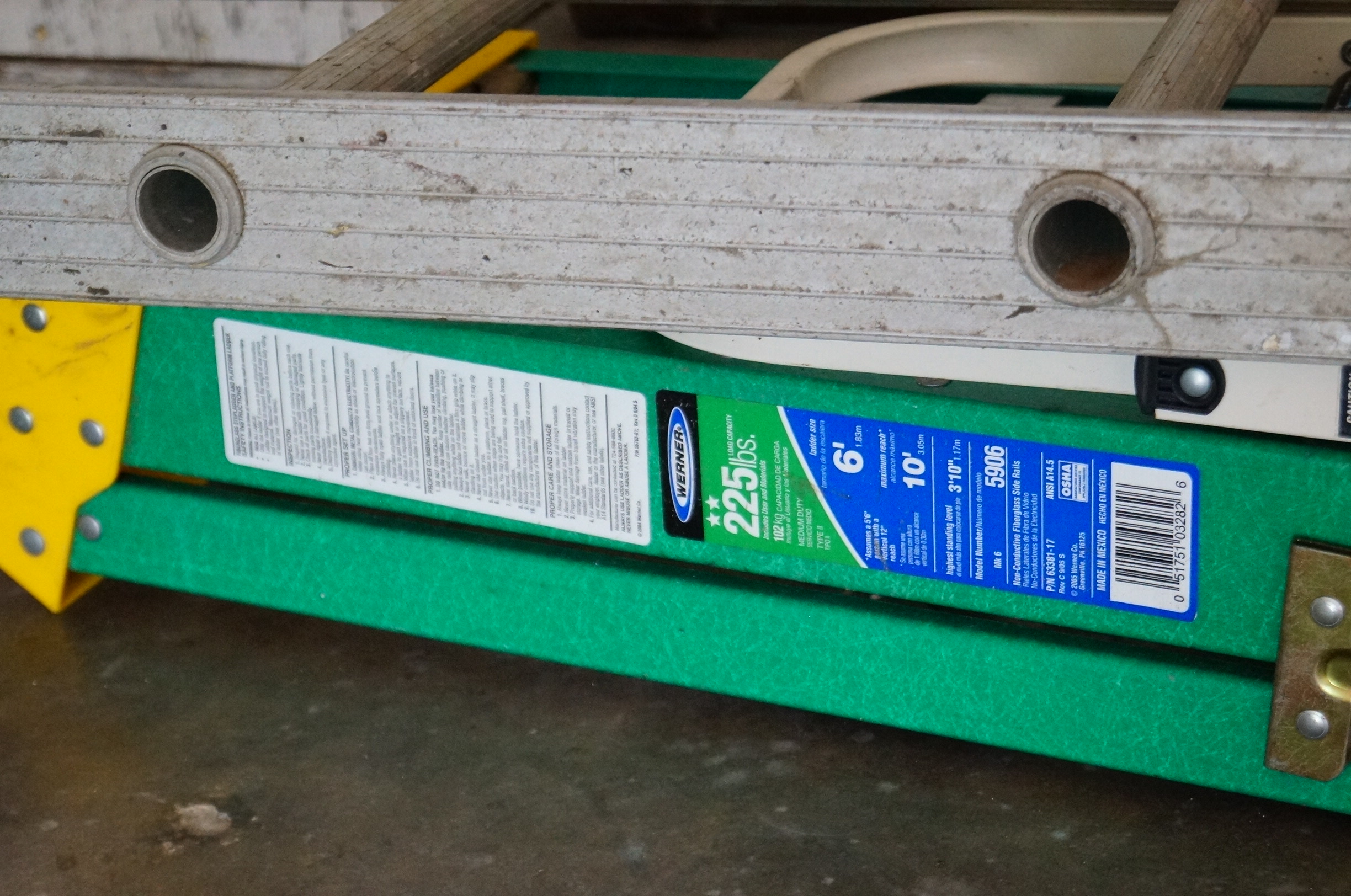 Set of Werner and Gorilla Ladders