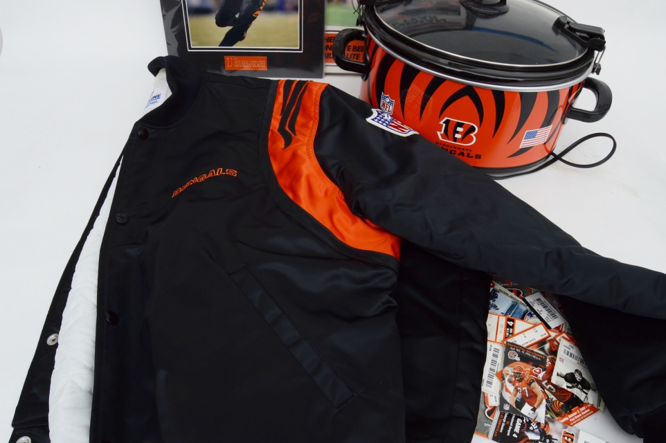 Bengals Gear Including Starter Jacket, Munoz Signature, Crock Pot