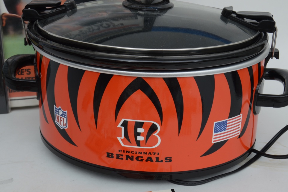 Bengals Gear Including Starter Jacket, Munoz Signature, Crock Pot