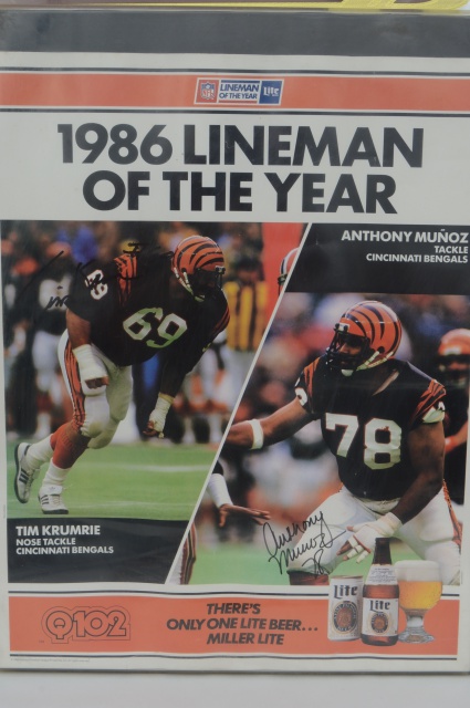 Bengals Gear Including Starter Jacket, Munoz Signature, Crock Pot