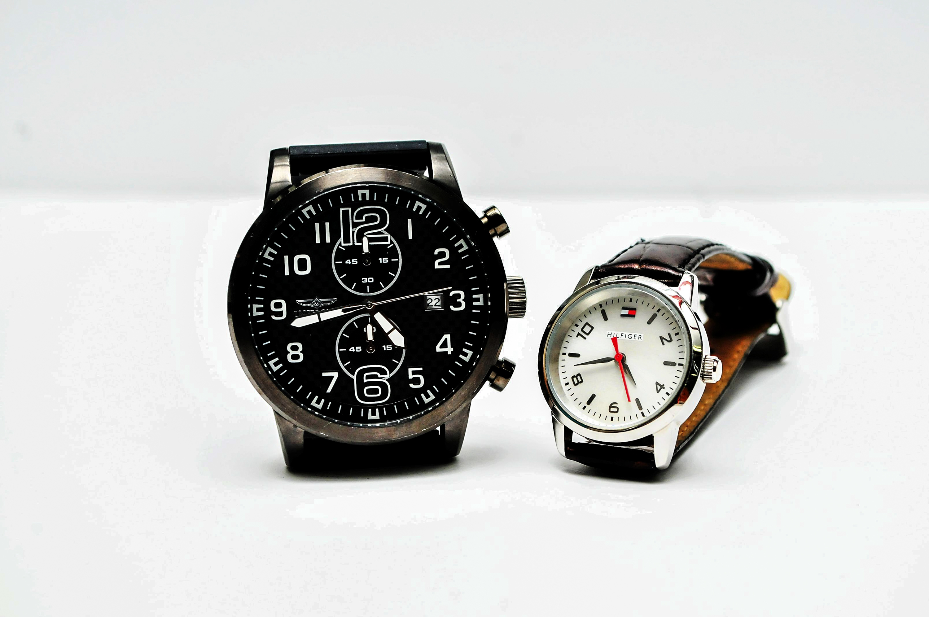 Men's Invicta and Hilfiger Watches