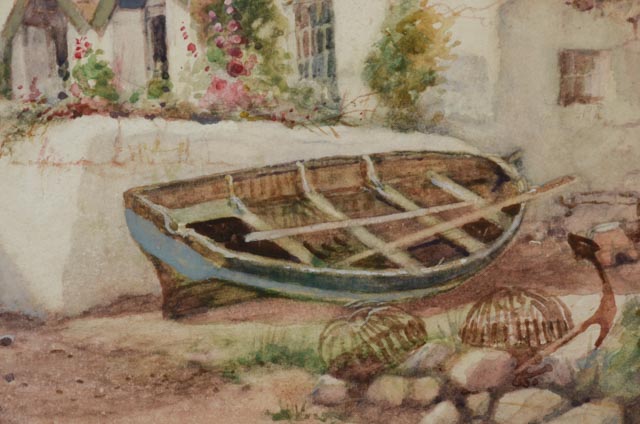 Joseph Hughes Clayton Original Watercolor