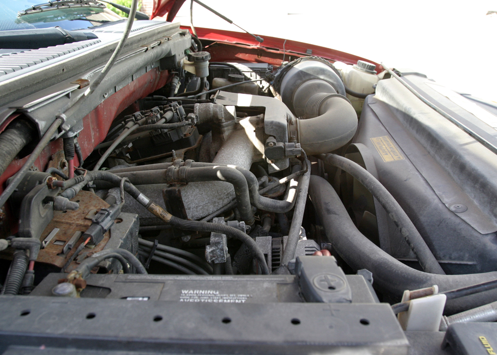 2000 Red Ford F150 Truck
