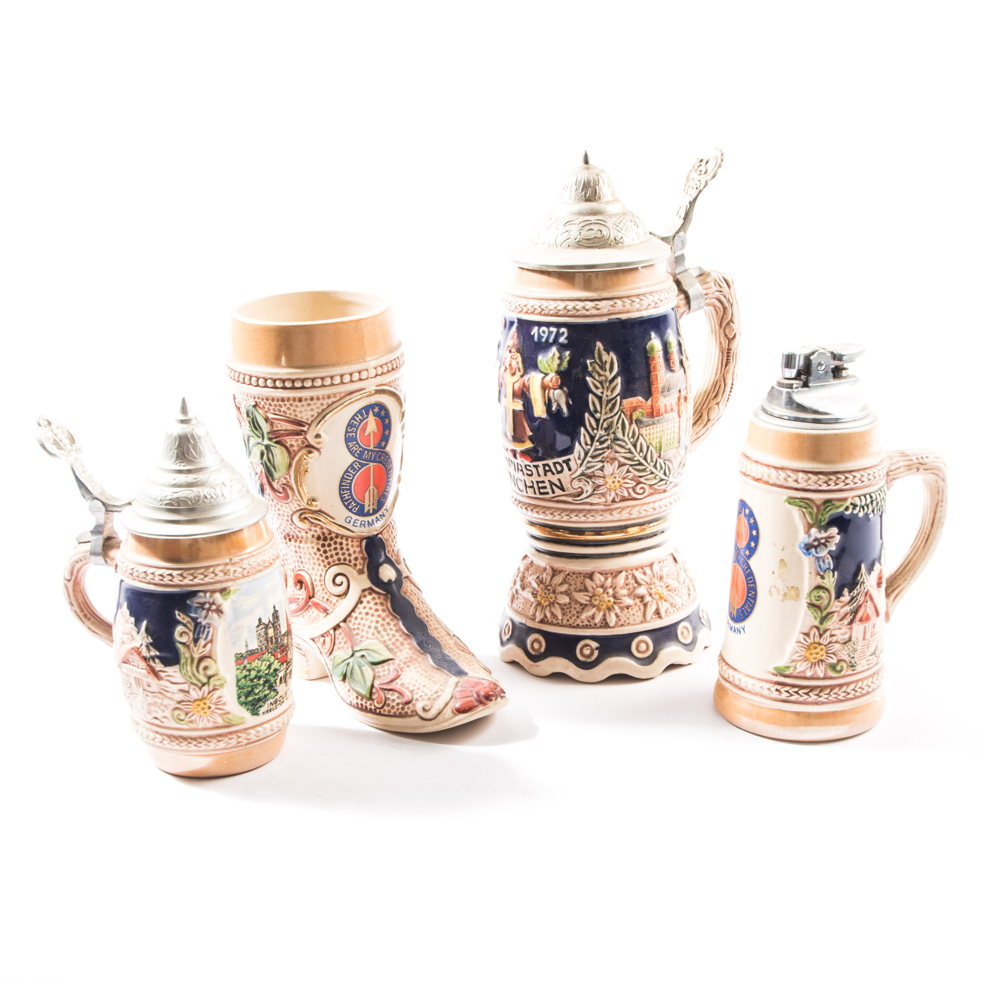 German Beer Stein Souvenirs