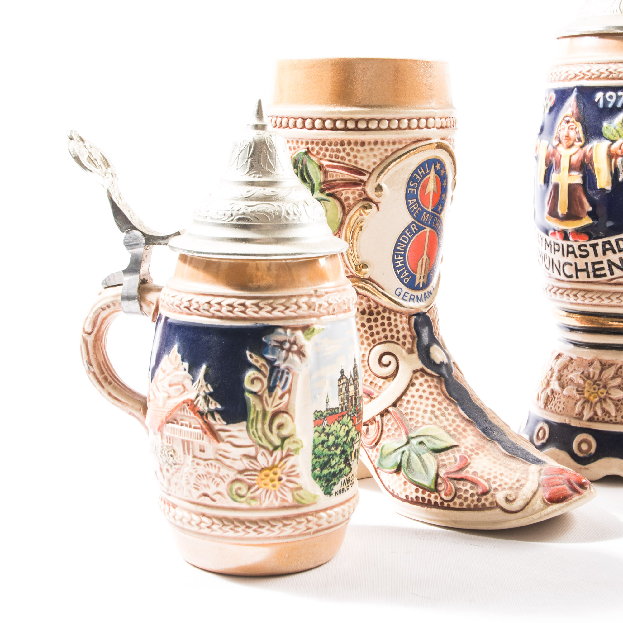 German Beer Stein Souvenirs