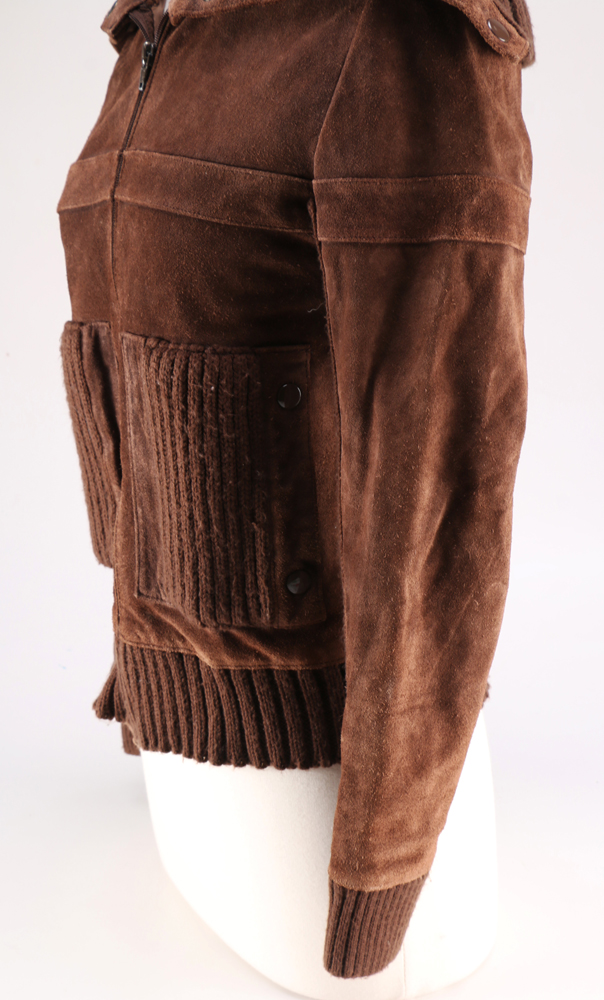 C. Ronson by Charlotte Ronson Suede Jacket