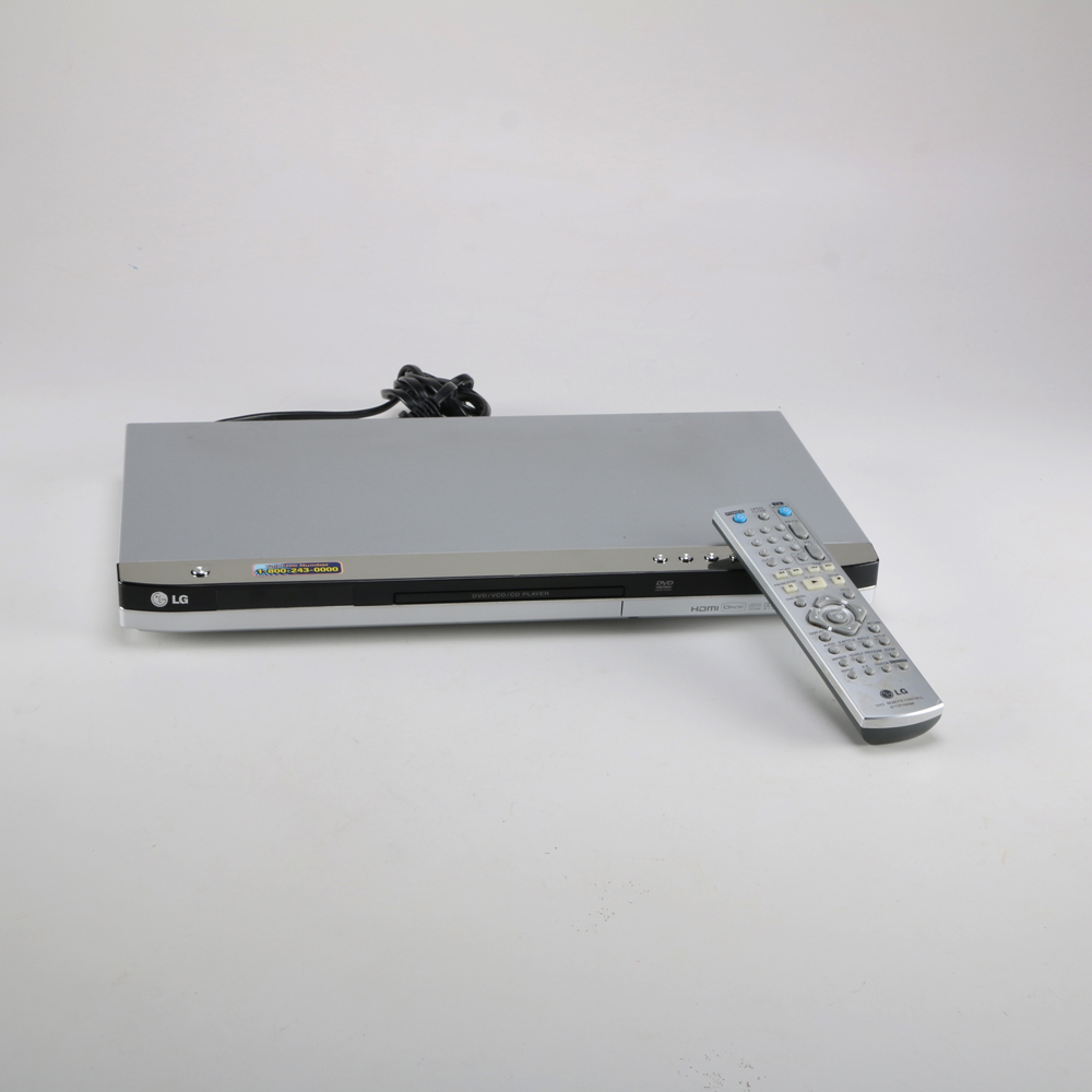 LG DVD Player with Remote