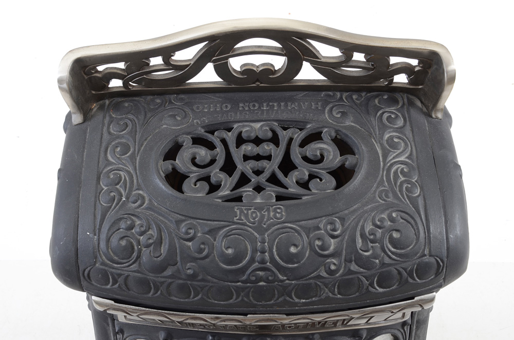 Estate Stove Company No.18 Cast Iron Parlor Stove