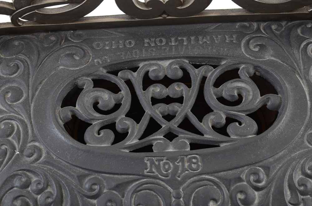 Estate Stove Company No.18 Cast Iron Parlor Stove