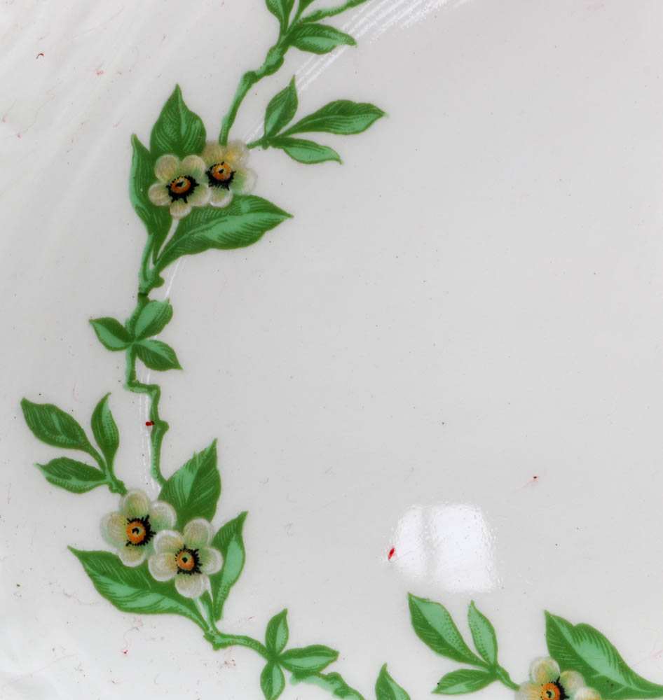 Steubenville "Adam Antique" and "Orange Blossom" Serving Platters