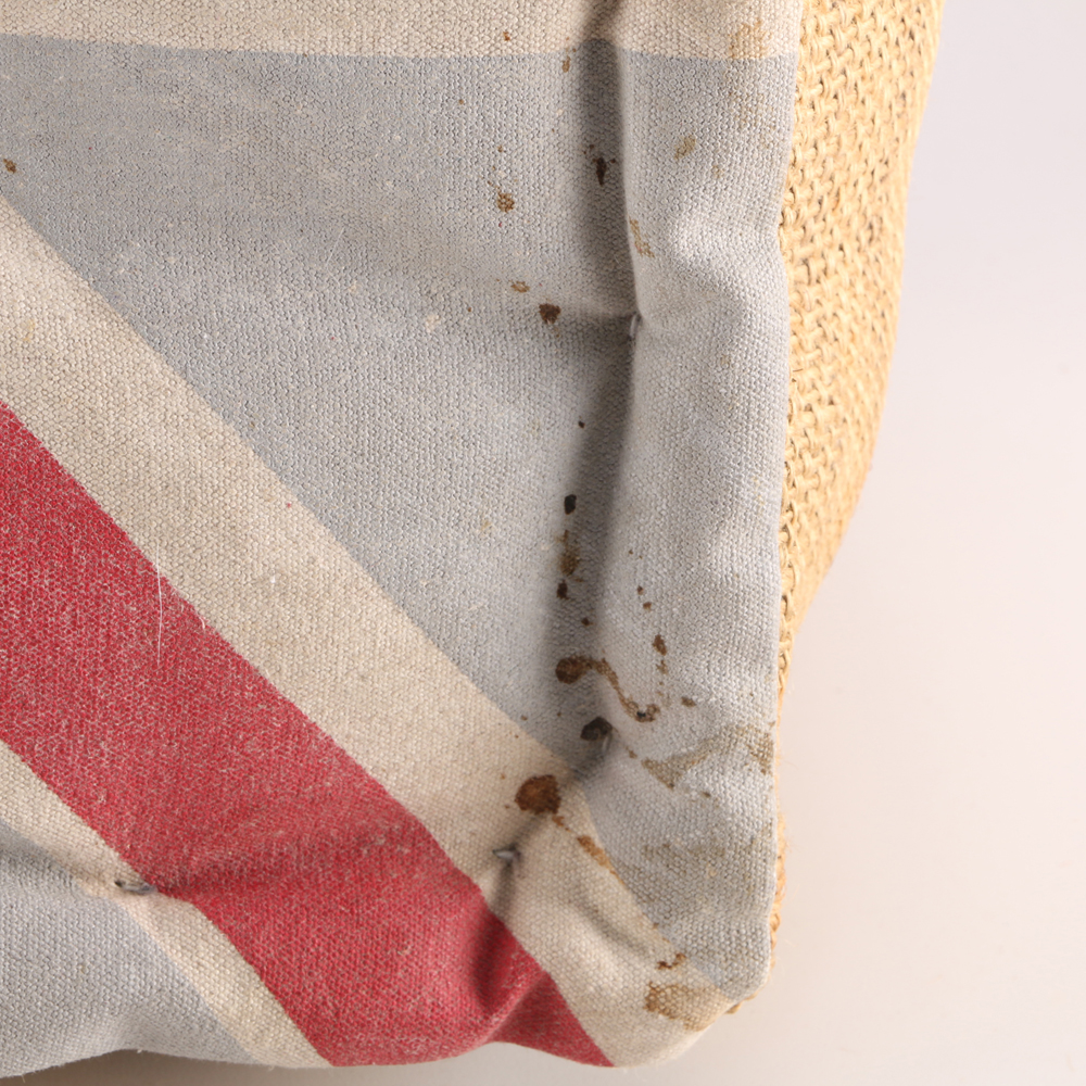 Union Jack Ottoman and Pillow