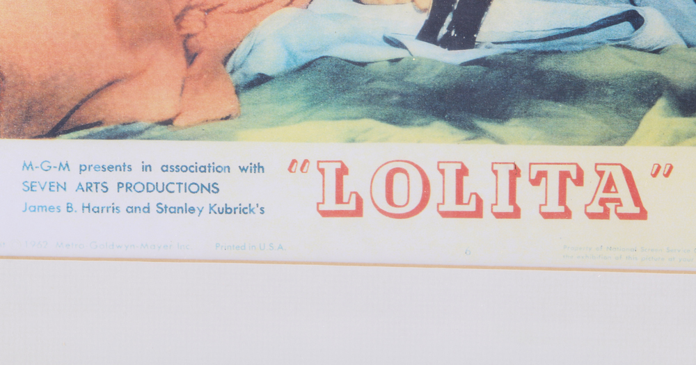 Framed Lolita Movie Poster Print