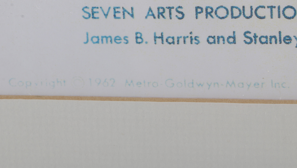 Framed Lolita Movie Poster Print