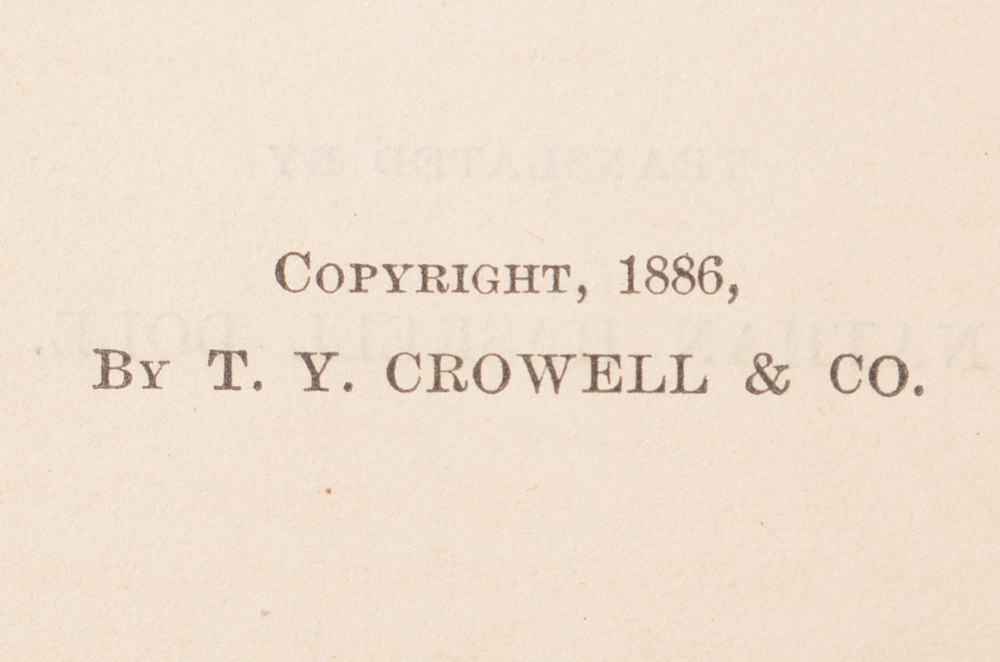 1886 First Edition in English of "Anna Karenina" by Tolstoy
