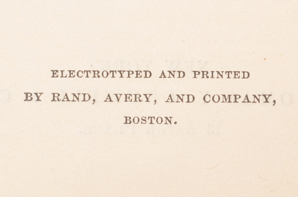 1886 First Edition in English of "Anna Karenina" by Tolstoy