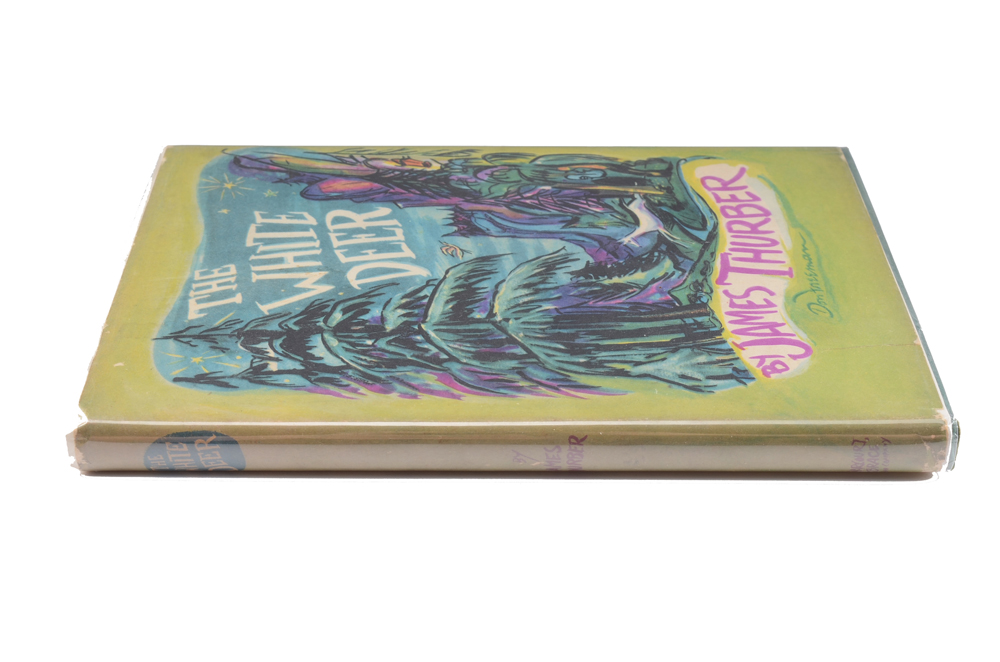 Two James Thurber First Editions "The 13 Clocks" and "The White Deer"