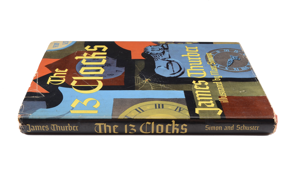 Two James Thurber First Editions "The 13 Clocks" and "The White Deer"