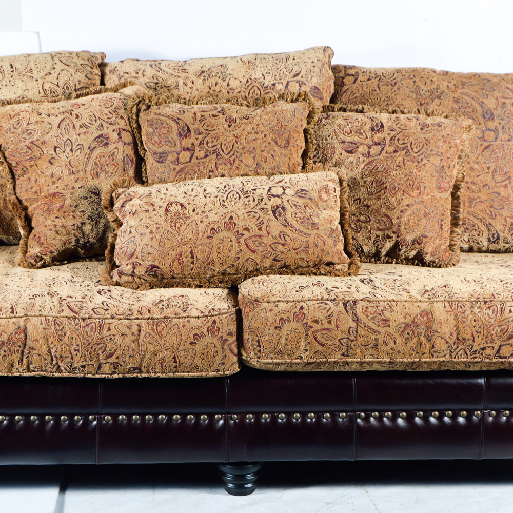 Leather Couch by Rapallo Leather Company