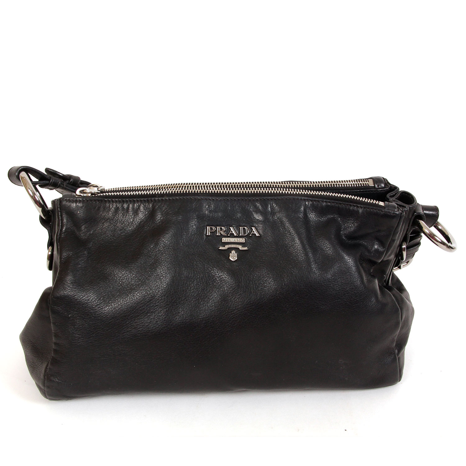 Prada Black Leather Handbag