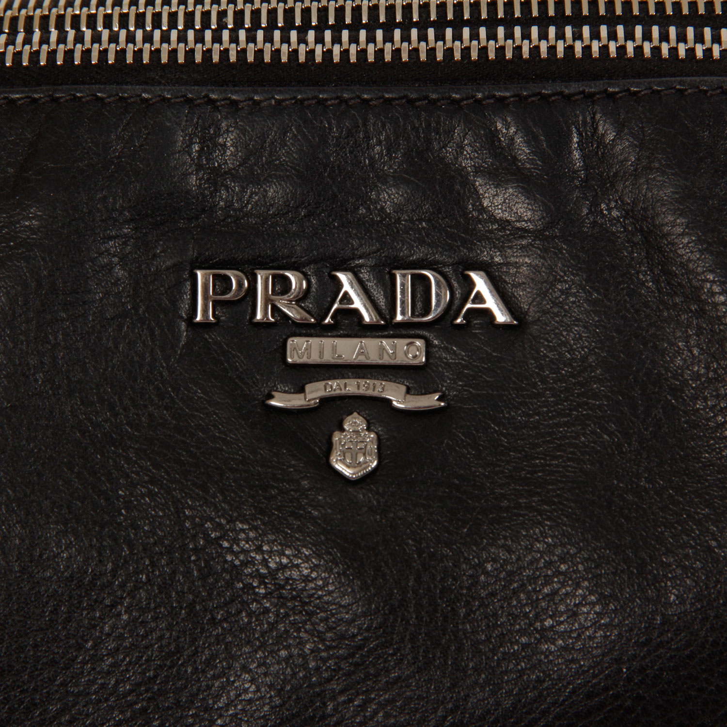 Prada Black Leather Handbag
