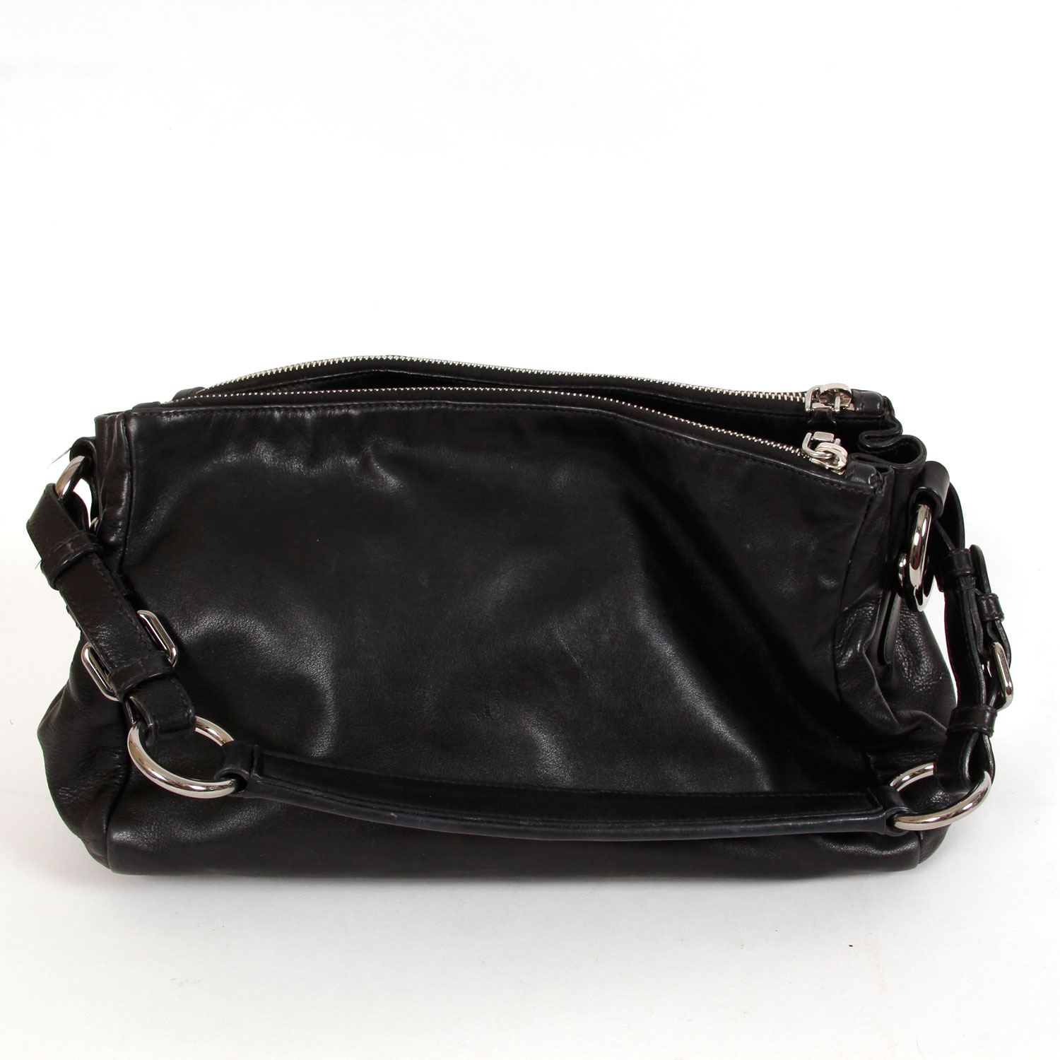 Prada Black Leather Handbag