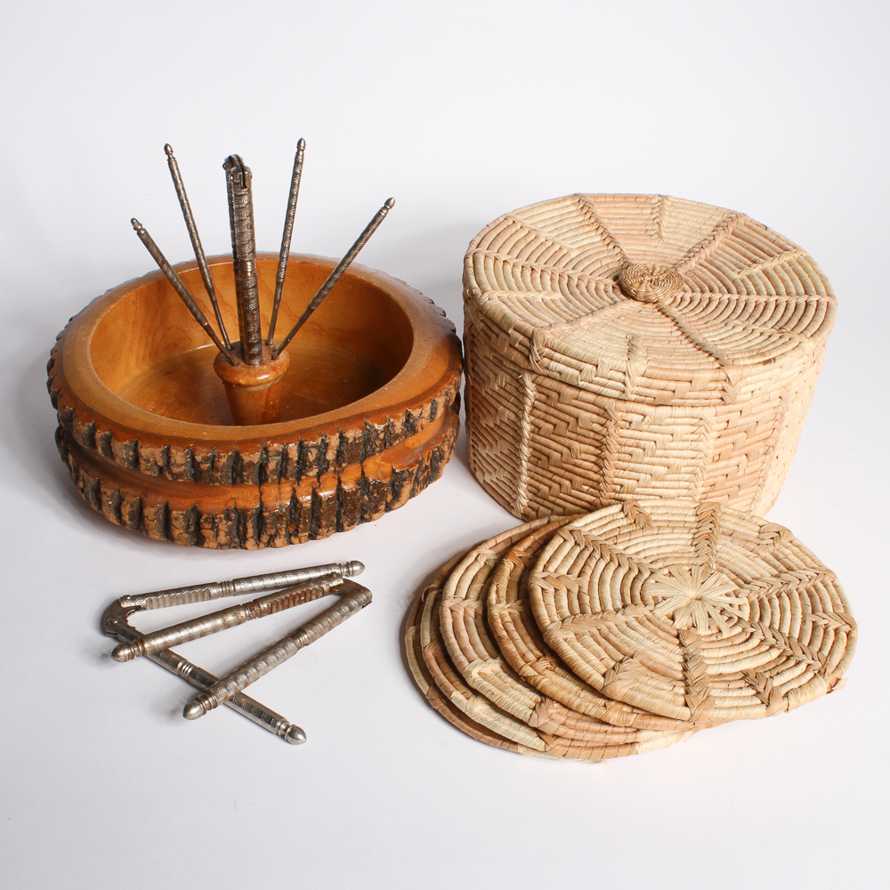 Nutcracker Tool Set and Plant Coaster Set