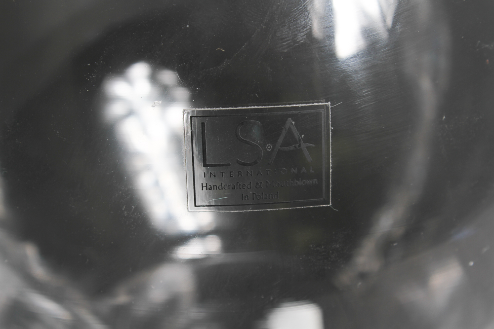 LSA International Mouthblown Glass Bowl